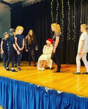 Christmas performance 1
